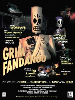  Grim Fandango, Ölüm ve Aşk Temalı Bir Film Noir Macerası!